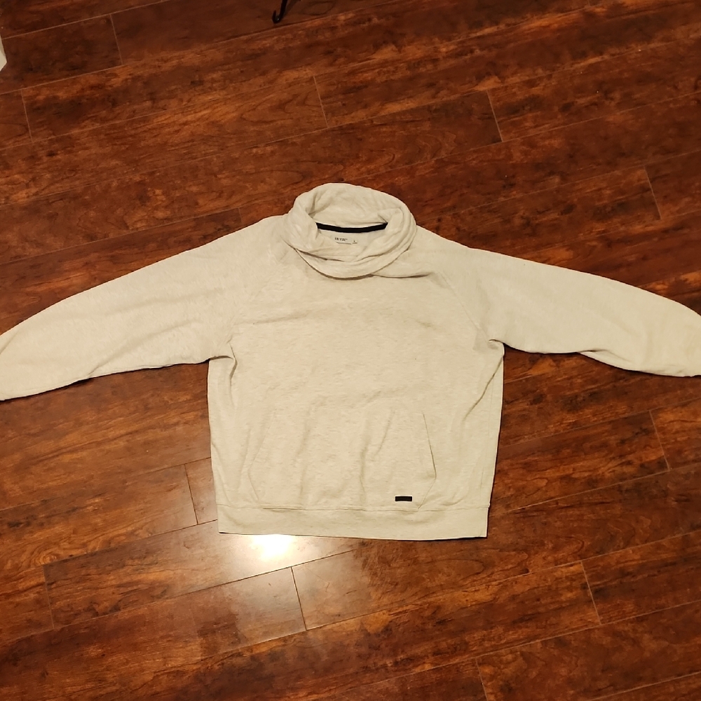 Univibe Men's Turtleneck Sweater in Light Gray